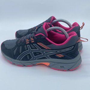 Asics Gel Venture 7 Carrier Grey Silver Athletic Sneakers